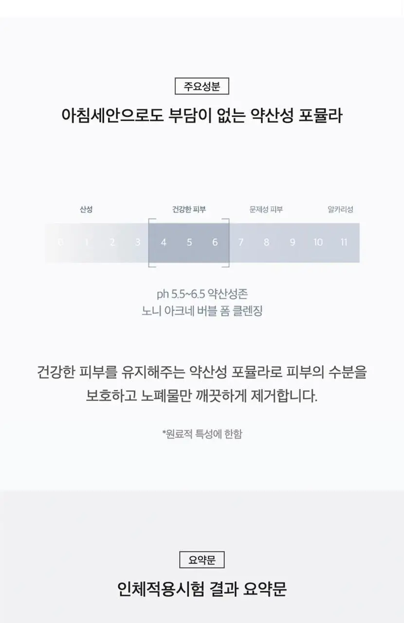 [리뉴얼] 셀리맥스 더 리얼 노니 아크네 버블 폼 클렌징 155ml 상세페이지 10